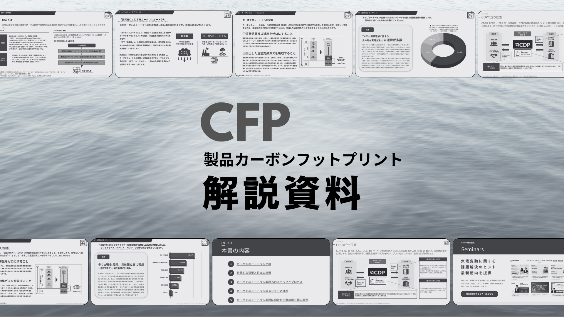 「製品カーボンフットプリント(CFP)」解説資料