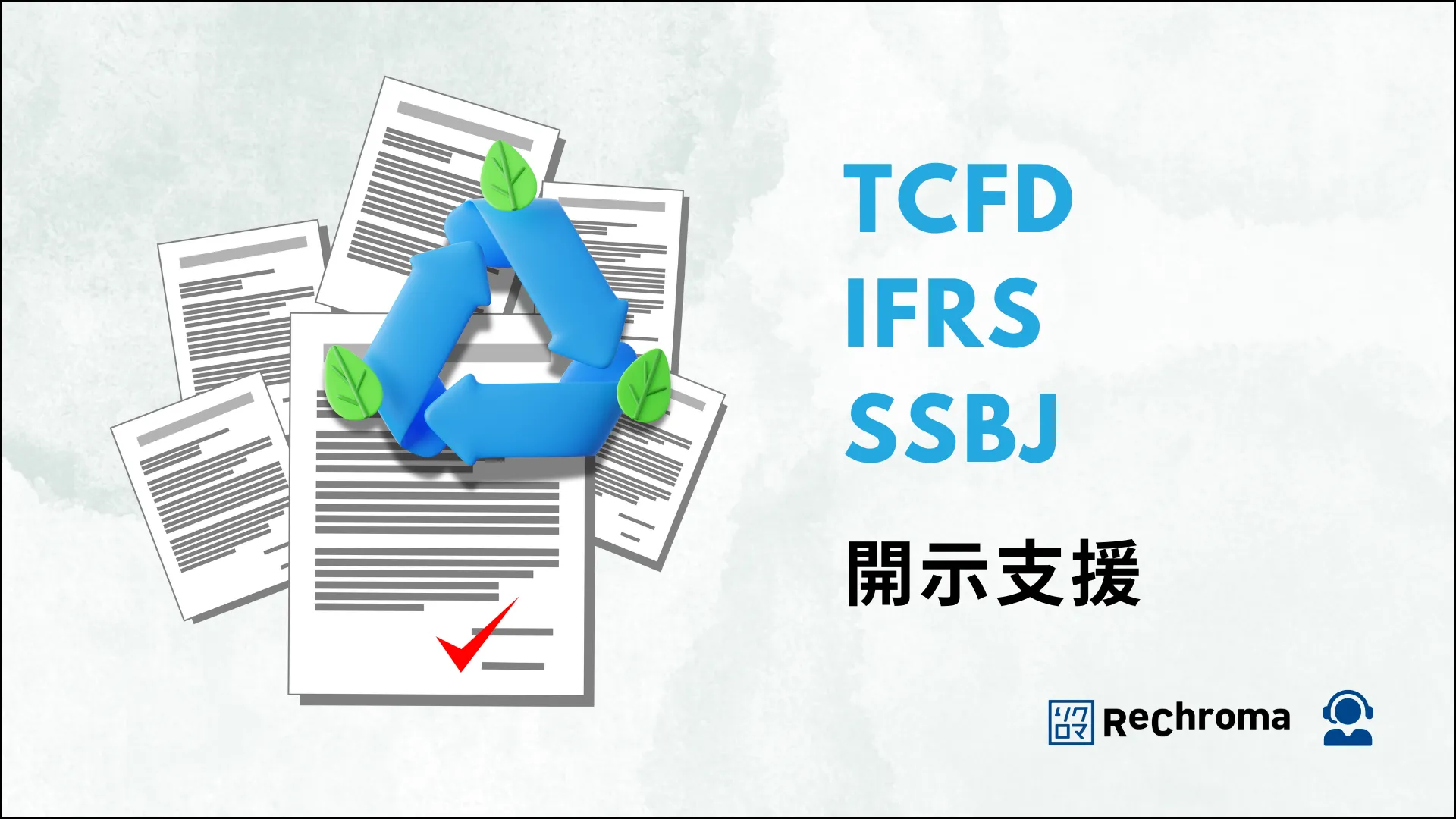 TCFD /IFRS /SSBJ 開示支援